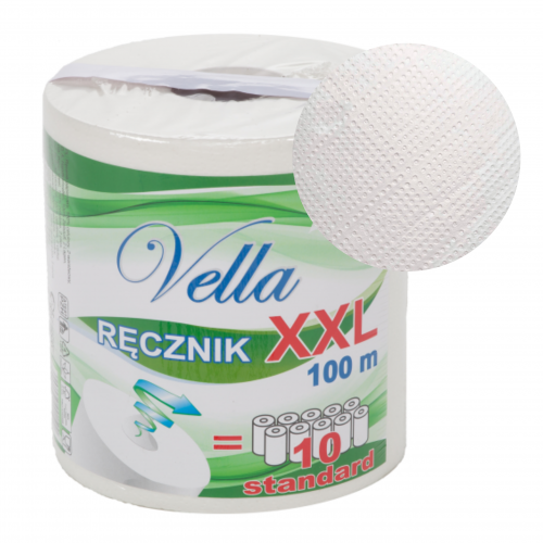 Ręcznik Papierowy w Rolce XXL 2 Warstwowy Celuloza Biały 1 szt